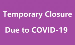 Temporary Closure